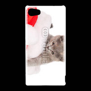 Coque Sony Xperia Z5 Compact Chaton Noël