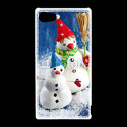 Coque Sony Xperia Z5 Compact Bonhommes de neige