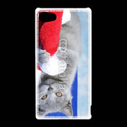 Coque Sony Xperia Z5 Compact Chat Noël 6