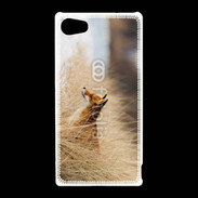 Coque Sony Xperia Z5 Compact Renard paysage hiver
