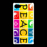 Coque Sony Xperia Z5 Compact Paix dans toutes les religions