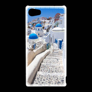 Coque Sony Xperia Z5 Compact Village sur l'Île de Santorini en Grêce