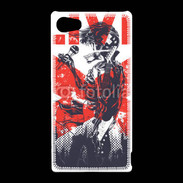 Coque Sony Xperia Z5 Compact Tête de mort en concert live