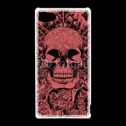 Coque Sony Xperia Z5 Compact Tête de mort 8