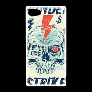Coque Sony Xperia Z5 Compact Tête de Mort Thunder Strike