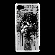 Coque Sony Xperia Z5 Compact Tête de Mort Frankfurt