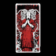 Coque Sony Xperia Z5 Compact Tête de Mort Occult