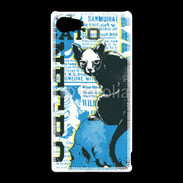 Coque Sony Xperia Z5 Compact Tête de Mort Chat noir