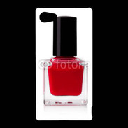 Coque Sony Xperia Z5 Compact Vernis rouge esthéticienne