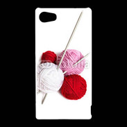 Coque Sony Xperia Z5 Compact Tricot et couture