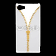 Coque Sony Xperia Z5 Compact Fermetures éclaires coutures 2