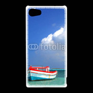 Coque Sony Xperia Z5 Compact Bateau de pêcheur en mer
