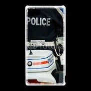Coque Sony Xperia Z5 Compact Motard de la police 25