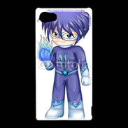 Coque Sony Xperia Z5 Compact Chibi style illustration of a superhero