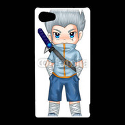 Coque Sony Xperia Z5 Compact Chibi style illustration of a superhero 2
