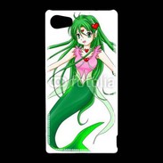 Coque Sony Xperia Z5 Compact Fille manga verte