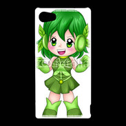 Coque Sony Xperia Z5 Compact Chibi style illustration of a super-heroine 26