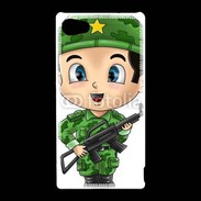 Coque Sony Xperia Z5 Compact Cute cartoon illustration of a soldier