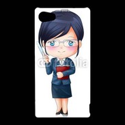 Coque Sony Xperia Z5 Compact Cute cartoon illustration of a teacher