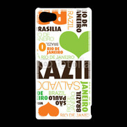 Coque Sony Xperia Z5 Compact I love Brésil