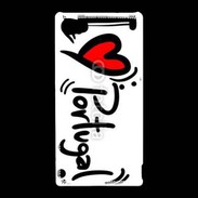 Coque Sony Xperia Z5 Compact I love Portugal