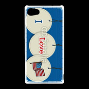 Coque Sony Xperia Z5 Compact I love USA 5