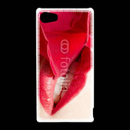 Coque Sony Xperia Z5 Compact Rose et bouche