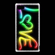 Coque Sony Xperia Z5 Compact Love en couleur