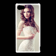 Coque Sony Xperia Z5 Compact Jolie femme style poupée porcelaine