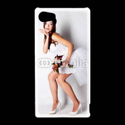 Coque Sony Xperia Z5 Compact Mariée glamour 
