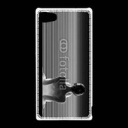Coque Sony Xperia Z5 Compact femme glamour noir et blanc