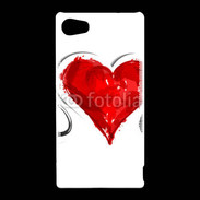 Coque Sony Xperia Z5 Compact Love en peinture 5