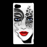 Coque Sony Xperia Z5 Compact Visage glamour en dessin 500