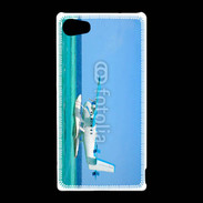 Coque Sony Xperia Z5 Compact Hydravion au dessus de la mer turquoise