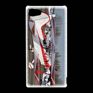 Coque Sony Xperia Z5 Compact Biplan rouge et blanc 10