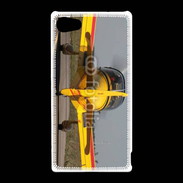 Coque Sony Xperia Z5 Compact Cap 10 jaune sur taxiway