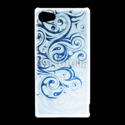 Coque Sony Xperia Z5 Compact Fond tribal bleu