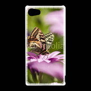 Coque Sony Xperia Z5 Compact Fleur et papillon