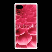 Coque Sony Xperia Z5 Compact Pétale rose zoomé