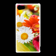 Coque Sony Xperia Z5 Compact Fleurs des champs multicouleurs