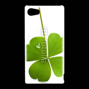 Coque Sony Xperia Z5 Compact Trèfle à 4 feuilles