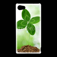 Coque Sony Xperia Z5 Compact Trèfle à 4 feuilles 2