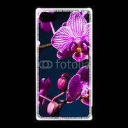 Coque Sony Xperia Z5 Compact Belle Orchidée violette 15