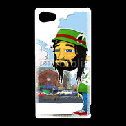 Coque Sony Xperia Z5 Compact Rasta caractère
