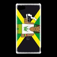 Coque Sony Xperia Z5 Compact Rasta drapeau 10
