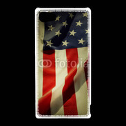 Coque Sony Xperia Z5 Compact Vintage drapeau USA