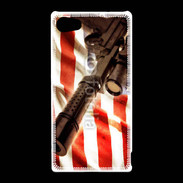 Coque Sony Xperia Z5 Compact Gun controle