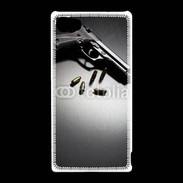 Coque Sony Xperia Z5 Compact Pistolet et munitions