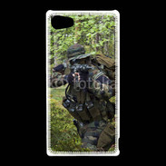 Coque Sony Xperia Z5 Compact Militaire en forêt
