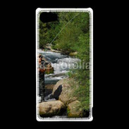Coque Sony Xperia Z5 Compact Pêche à la truite